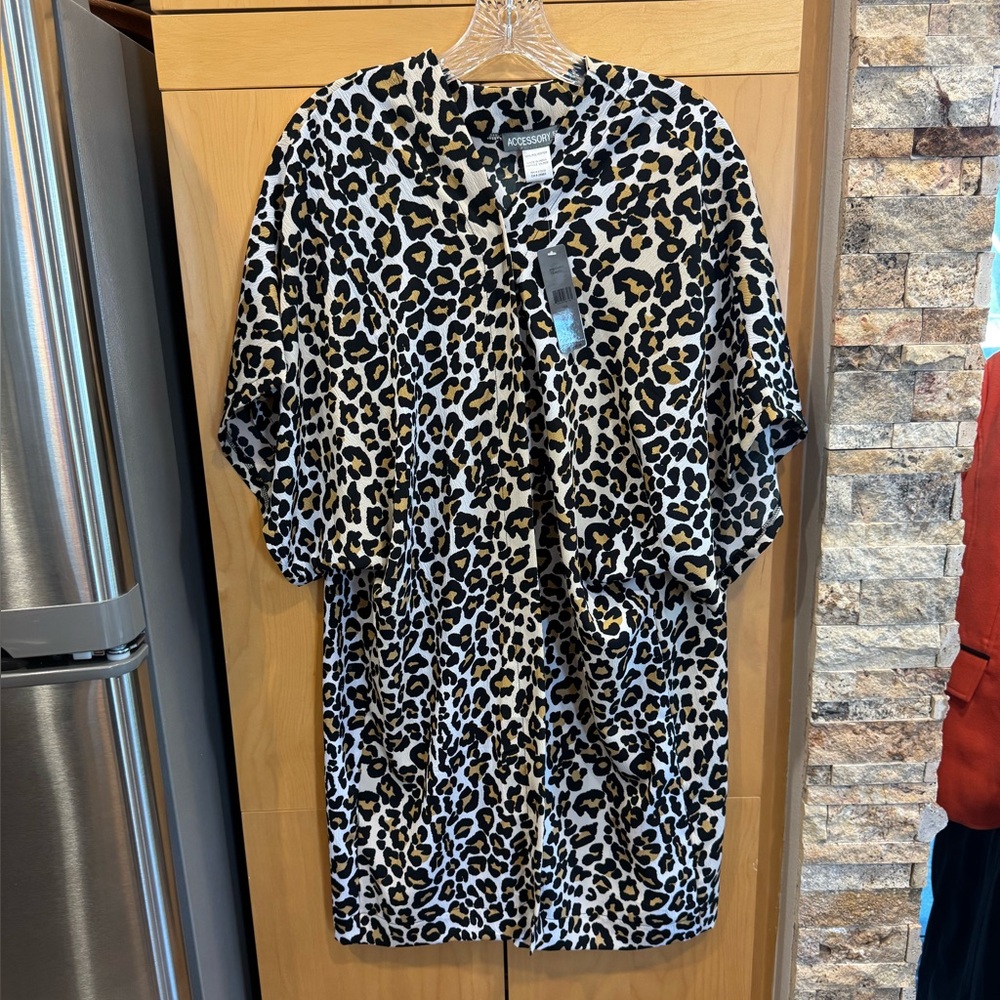 Leopard Kimono Cardigan